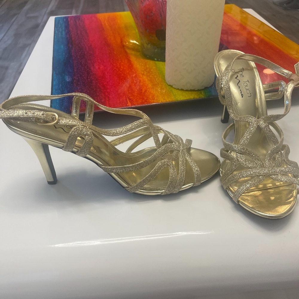 Glittery heels